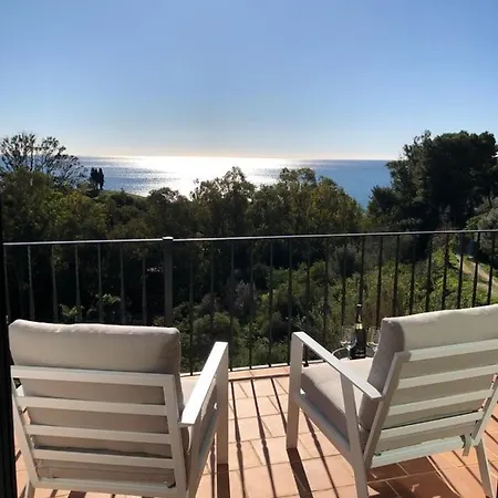 Villa Tranquil 3 Bed With Private Pool + Sea View! Benalmádena