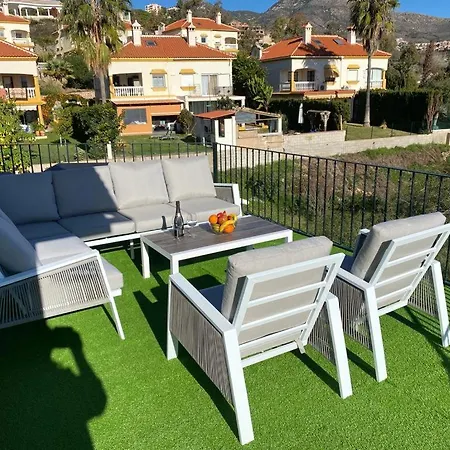 Tranquil 3 Bed With Private Pool + Sea View! * Benalmádena